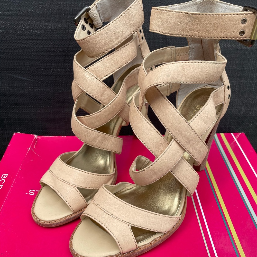 BCBG Esther Heels Strappy Sandals